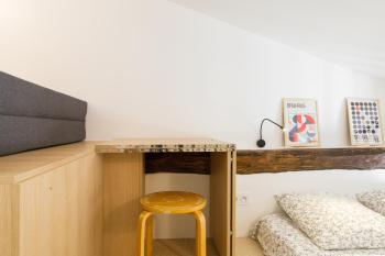 Pleasant 1BD Duplex for 4 Batignolles, Paris (photo 5)