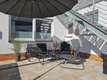 KAMINGO - 2 Apartments, Zentral mit gemeinsamer Terrasse, max 12 Pers, Франкенберг (фото 4)