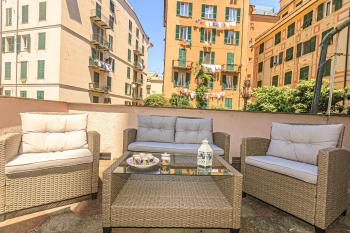 Sole, Terrazza, Centro città e Wi-Fi veloce!, Génova (foto 3)