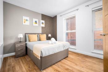 Stylish 2 Bedroom Flat in Birmingham JQ, Sleeps 6, Free WIFI and Secure Parking, Birmingham (fotografie 5)
