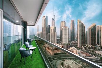 Panoramic Burj Khalifa views-64th floor infinity pool, Dubai (photo 2)