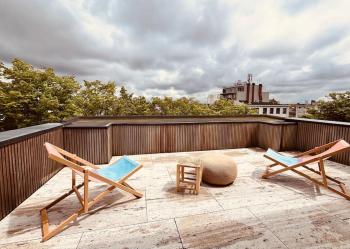 Dakappartement met XL terras, Amberes (foto 4)