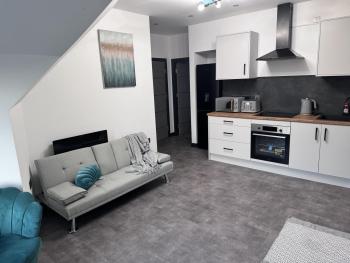 City Apartment Sleeps 5 with Parking, Manchester (Foto 3)