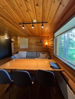 Logcabin, sauna, fireplace, view, kitchen, Ylläsjärvi (photo 2)