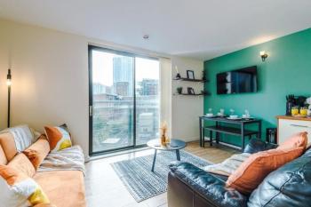 Modern 2BR near Manchester city centre - Free parking garage, Manchester (fotografie 2)