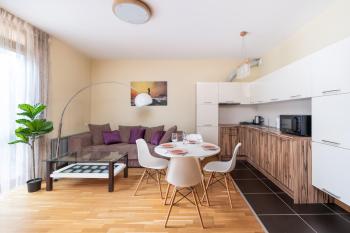 Spacious apartment in a park zone with the private terrace, Riga (photo 5)