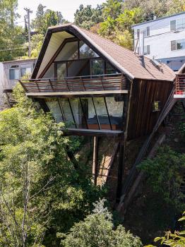 Iconic Gesner Boat House Wview Of Hollywood Sign, Los Angeles (foto 2)