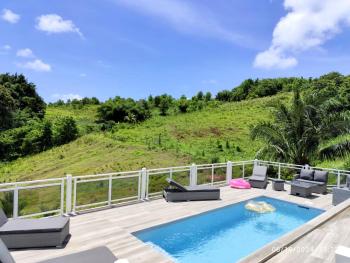 Azur, bas de villa piscine, vue mer, La Trinité (zdjęcie 2)