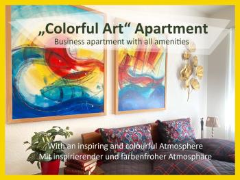 Amabello Apartment Colorful Art; 15-20 min von Basel, Bahnhof, Flughafen, Базель (фото 3)