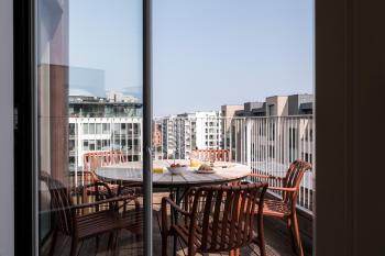 Penthouse with 2 terraces & harbour views, Копенгаген (фото 4)
