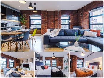 2 King Size Beds in Manhattan styled Oversize Apartment, Leeds (photo 2)