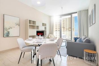 LUX Contemporary Suite with Marina View 3, Dubaj (fotografie 4)