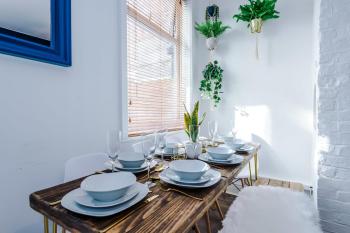 R&R at a Character Victorian Home (Free Parking), Mánchester (foto 4)