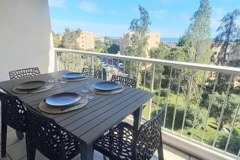 Terrasses de la Corniche, 2p 65m2 spacieux, terrasses mer & montagne, piscine et parking privé, Nicea (zdjęcie 5)