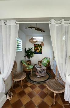 Bamboo on the beach - Spacious beachfront studio, Baie Nettle (fotografie 5)