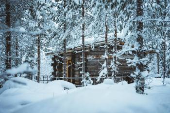 Log Cabin with Private Sauna & Hot Tub by Invisible Forest Lodge - Adults Only, Rovaniemi (Foto 3)
