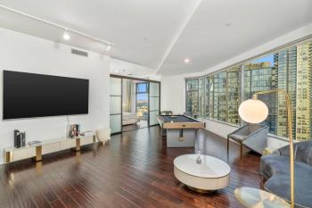 Downtown LA with the breathtaking view 2 bedrooms and parking space, Los Angeles (fotografie 3)
