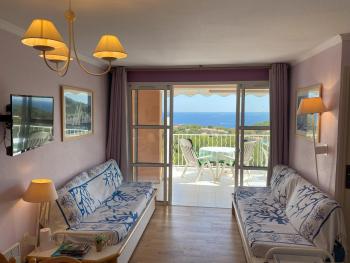 AGAY, Cap Esterel, magnifique vue mer panoramique et Esterel, terrasse, piscines, parking, dernier étage, 3 étoiles, Saint-Raphaël (photo 2)