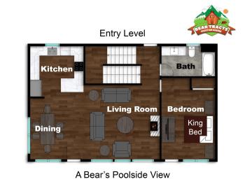A Bear's Poolside View, Sevierville (photo 2)