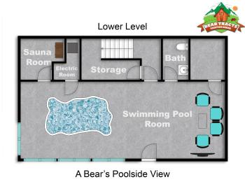 A Bear's Poolside View, Sevierville (photo 4)