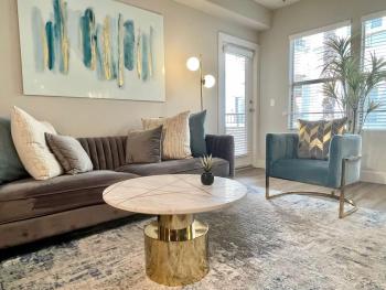 Lux One Bedroom Condo with Garden View, Los Angeles (fotografie 2)