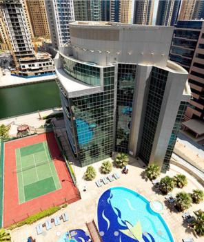 Marina view with Pool, Gym, Tennis Court, 5 mins to Beach, Dubai (photo 2)