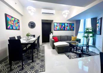 Cozy 2 Bedrooms in BGC with Balcony Bathtub 600Mbps, Manila (foto 3)