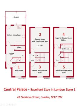 Central Palace - Excellent Stay in London Zone 1, Londýn (fotografie 2)