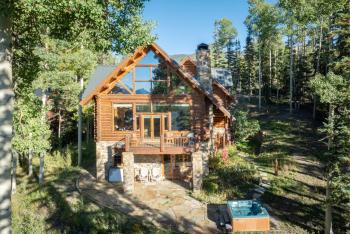 Bear Lodge - Modern log home at easy ski-in-out location, Telluride (Foto 3)