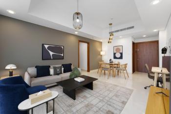 Maison Privee - Modern Business Bay Retreat with Dubai Canal Views, Dubaj (fotografie 4)