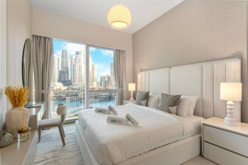 Elegant Retreat with Stunning Burj Khalifa Views, Dubai (foto 2)