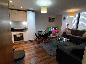 Broad St 1-Bed Sleeps 2 with Free Parking, Birmingham (fotografie 3)