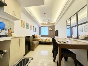 King Bed Suite at Pine Crest #T3-439 near Mall, Manila (fotografie 4)