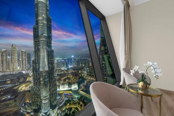 FIRST CLASS 3BR with full BURJ KHALIFA and FOUNTAIN VIEW, Dubai (Foto 3)