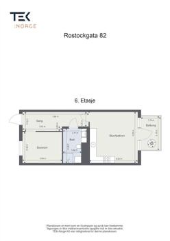 New 1 bedroom apt with balcony, Oslo (photo 3)