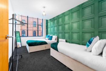 LUXURY SEA BLUE-Birmingham central apartment, Бирмингем (фото 5)