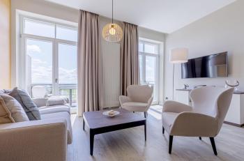 Ostseefeeling - 5 Sterne Ferienwohnung mit Südbalkon in der Seefahrtschule Wustrow, Wustrow (foto 4)