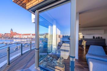 Quartier Lounge - mit Wasserblick & Wellness in der Hafenresidenz, Waren (fotografie 2)