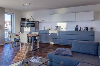 Quartier Lounge - mit Wasserblick & Wellness in der Hafenresidenz, Waren (fotografie 5)