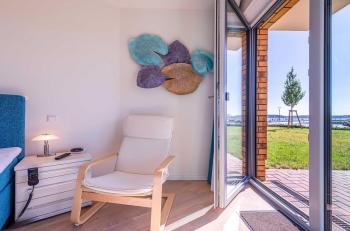 Libelle - Apartment in der Hafenresidenz mit Kamin & Hafenblick, Waren (zdjęcie 5)