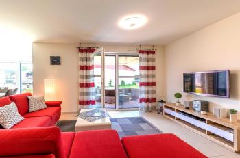 Leonie - Apartment in der Hafenresidenz mit Terrasse & Wellness, Waren (zdjęcie 2)