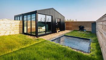 Night & Day lodge - glass roof with hot tub, Reykholt (foto 3)