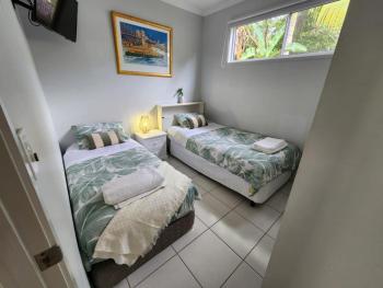 Warm spa, pool & Fireplace - Coolum Bali Gardens, Coolum Beach (fotografie 5)