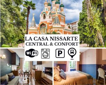 La Casa Nissarte - Centre ville prés gare - wifi -parking , confort et cosy, Nice (fotografie 2)