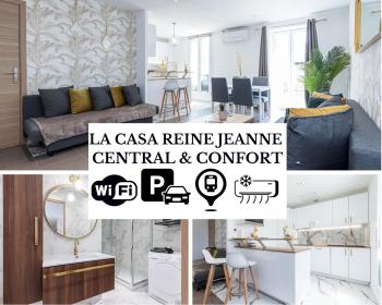 CASA REINE JEANNE- ideal groups & family -CENTRAL near train station - PARKING - New&CONFORT-AC, Nice (fotografie 2)