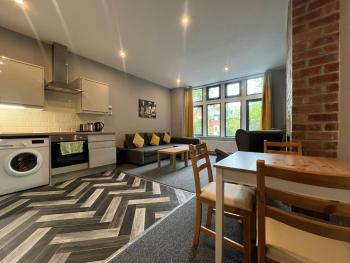 1 bed Apt close to Leeds Arena Sleeps up to 4 people F3, Leeds (Foto 4)