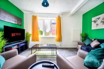 Trafford Eden - 3 Bed Home near Old Trafford and Trafford Centre with Free Parking, Manchester (fotografie 3)