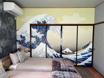 折々祭ー河口湖駅徒歩六分富士山ビューとホームシアター庭付, Fujikawaguchiko (foto 2)