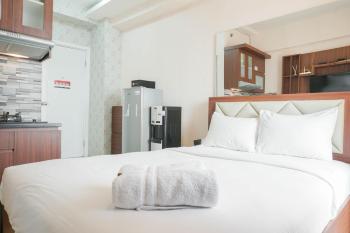 Modern Studio at Green Pramuka City Apartment By Travelio, Jakarta (photo 4)