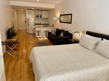 Apartamento Céntrico y Moderno con Balcon, Piscina, Gimnasio y Laundry, Buenos Aires (fotografie 2)